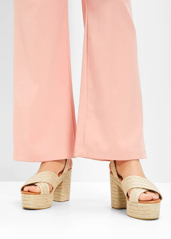 Sandales à talons et plateformes, bonprix
