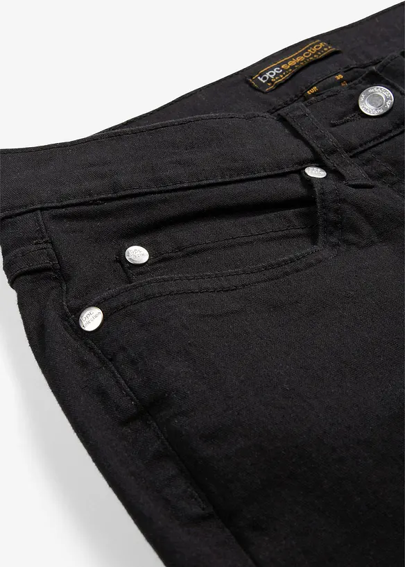 Jean slim taille mi-haute, très extensible, bonprix