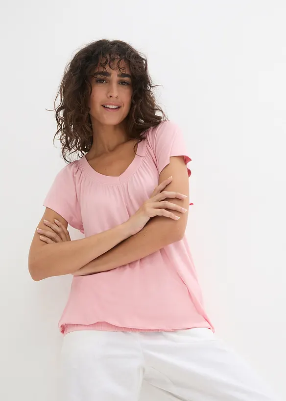 T-shirt en viscose extensible, bonprix