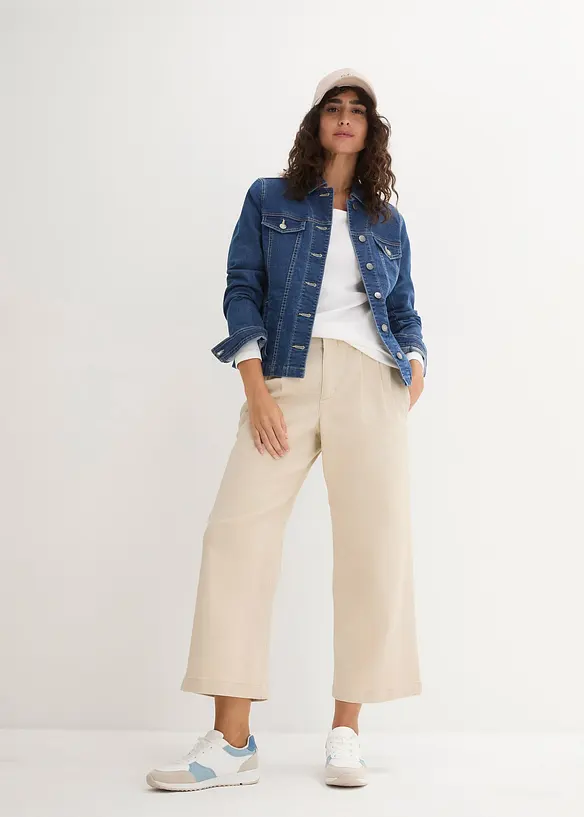 T-shirt manches longues 100% coton, bonprix