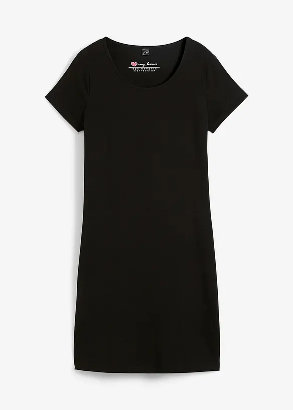 Robe en jersey coton extensible, bonprix