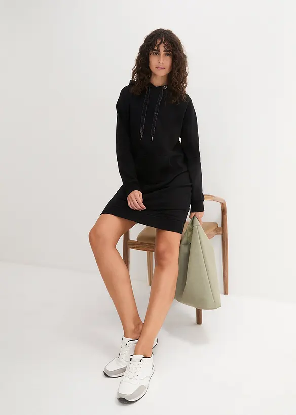 Robe en molleton 100% coton, bonprix