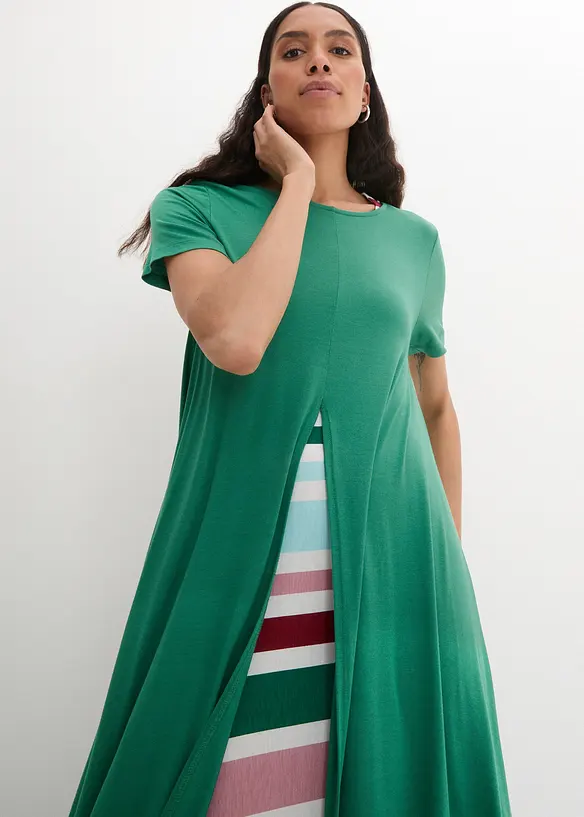 Robe en jersey viscose extensible, bonprix