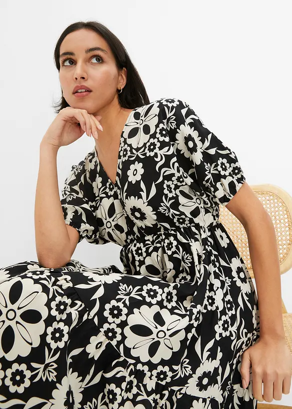 Robe en viscose fluide, bonprix