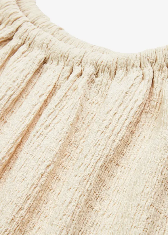 Robe légère à bretelles en crêpe, bonprix