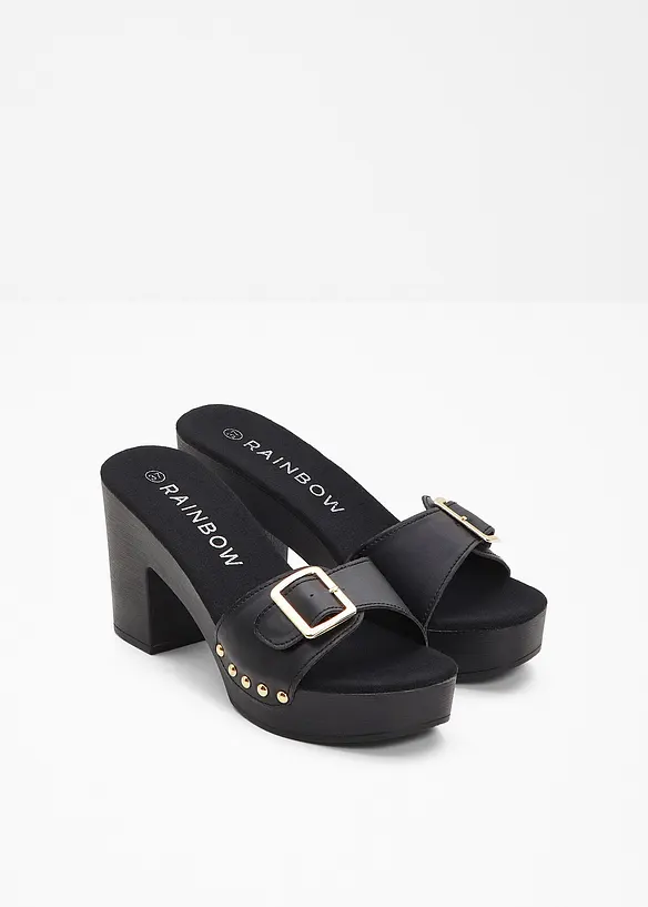 Mules sabots à talons, bonprix