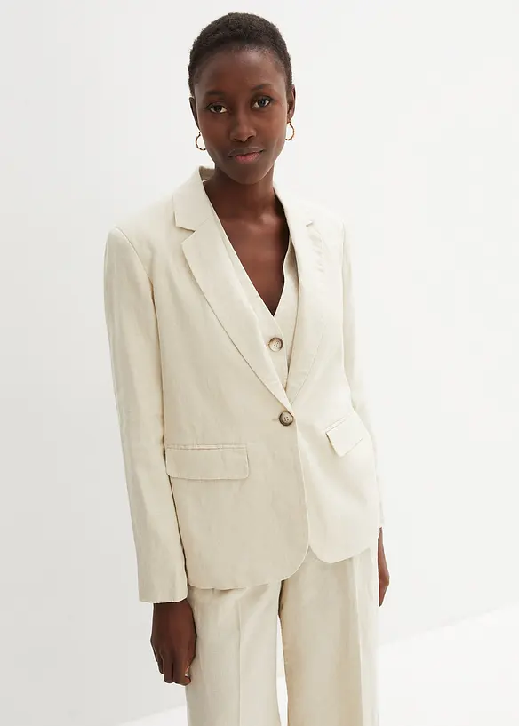 Blazer 100 % lin, bonprix