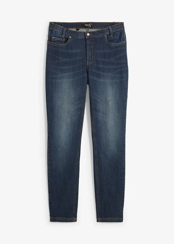 Jean skinny à taille mi-haute élastiquée, bonprix