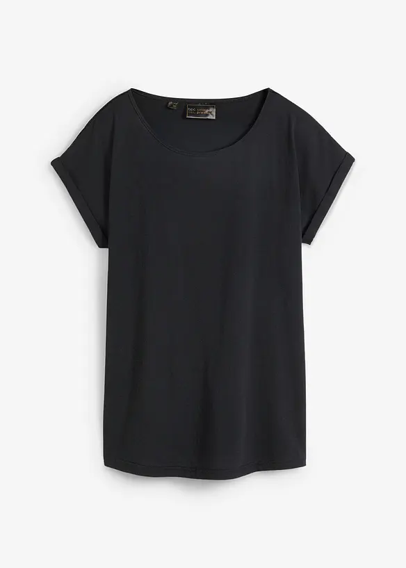 T-shirt coton et soie, bonprix