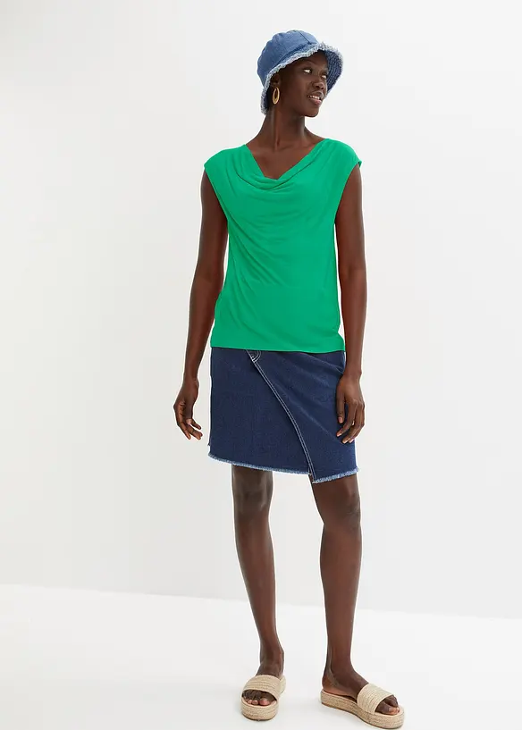 Top en viscose extensible, bonprix