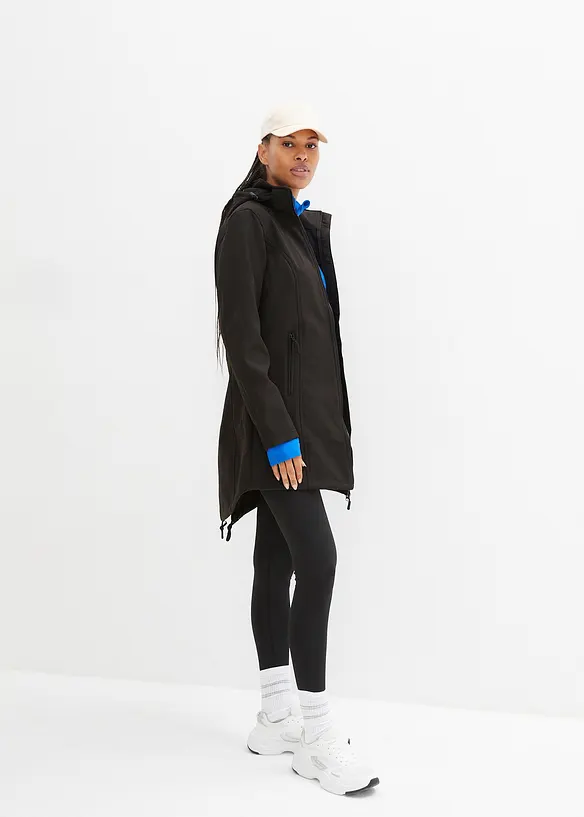Parka déperlante en softshell, bonprix