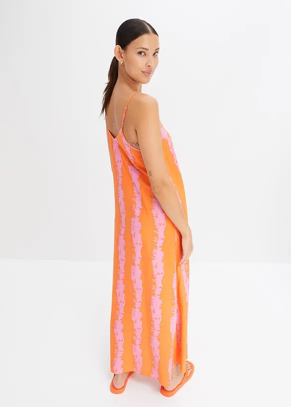 Robe à bretelles en viscose fluide, bonprix