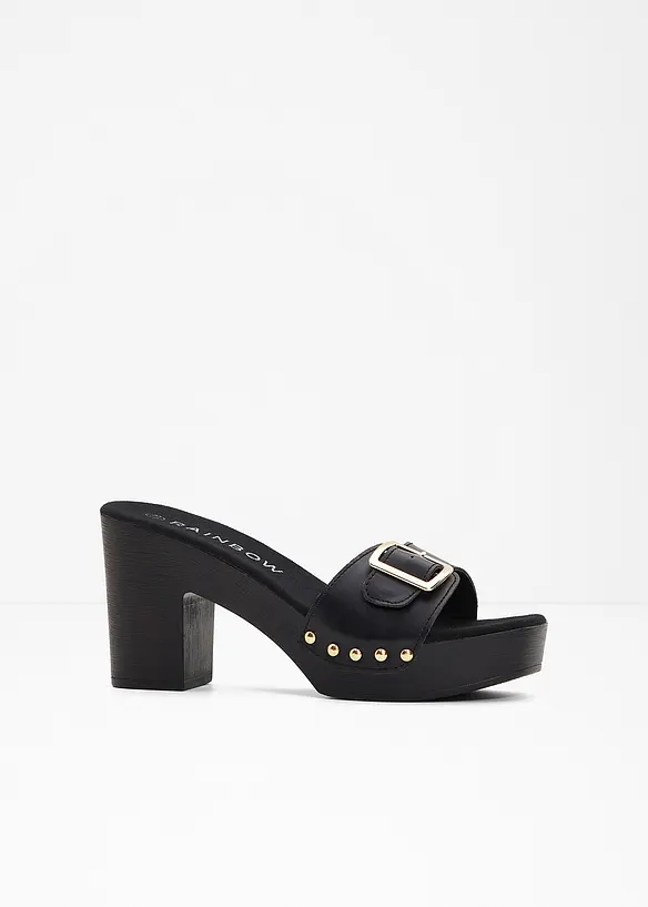 Mules sabots à talons, bonprix