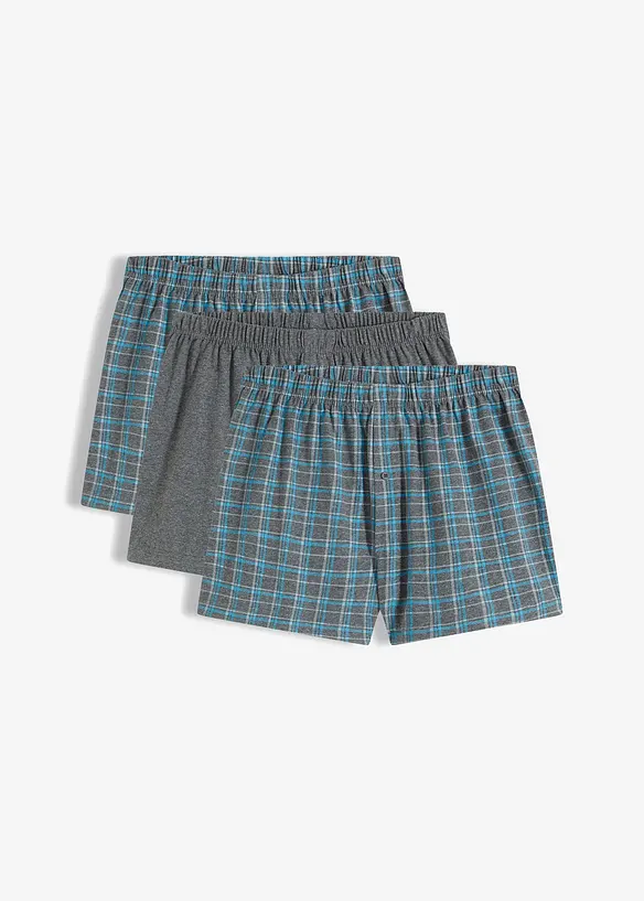 Lot de 3 caleçons en jersey coton, bonprix