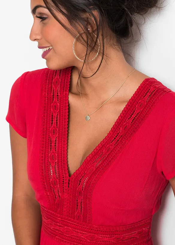 Robe longue en viscose fluide, bonprix