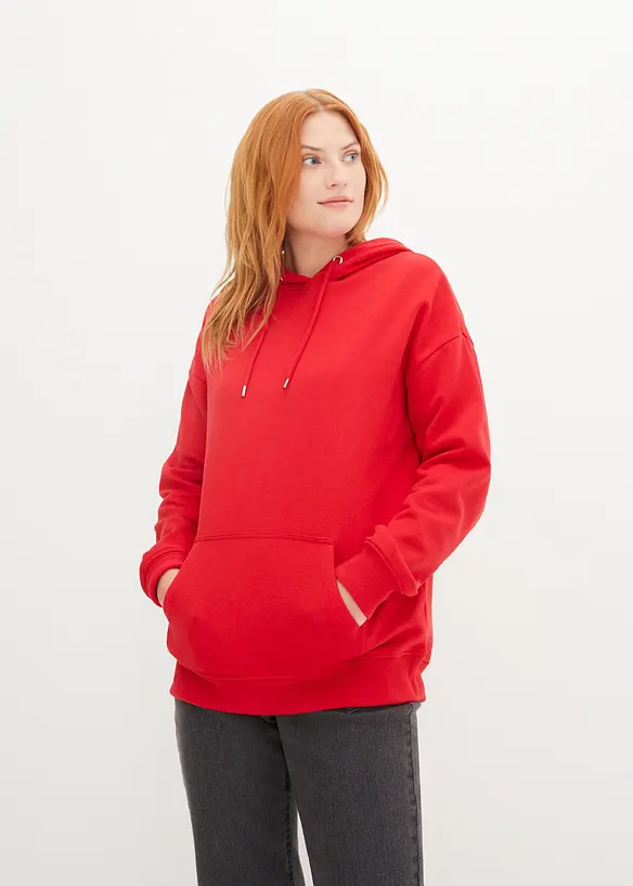 Sweat à capuche oversize, bonprix