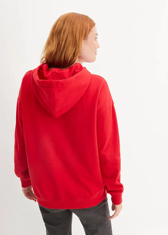 Sweat à capuche oversize, bonprix