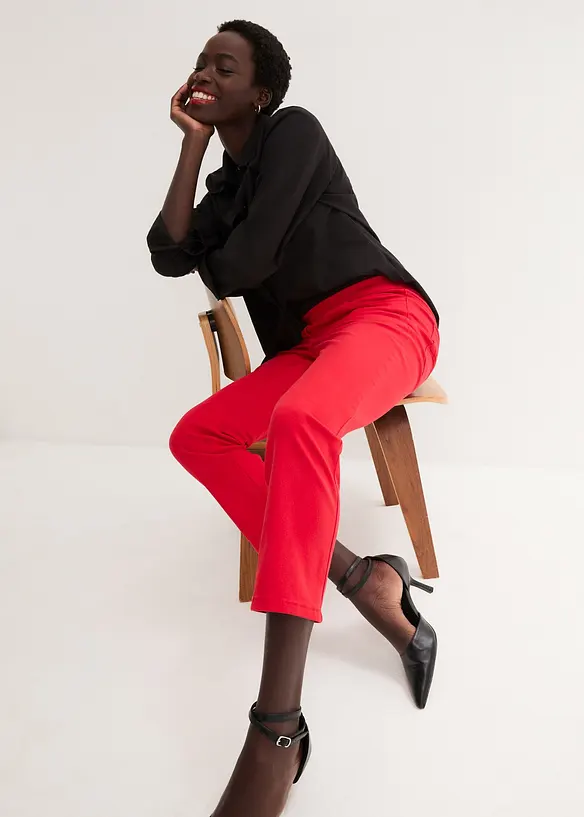 Pantalon 7/8 à taille élastiquée, bonprix