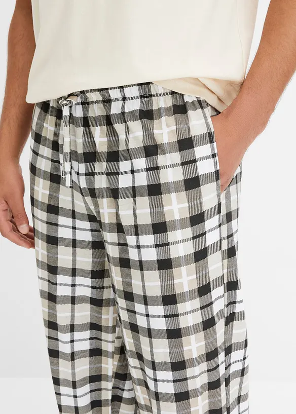 Pyjama manches courtes en coton, bonprix