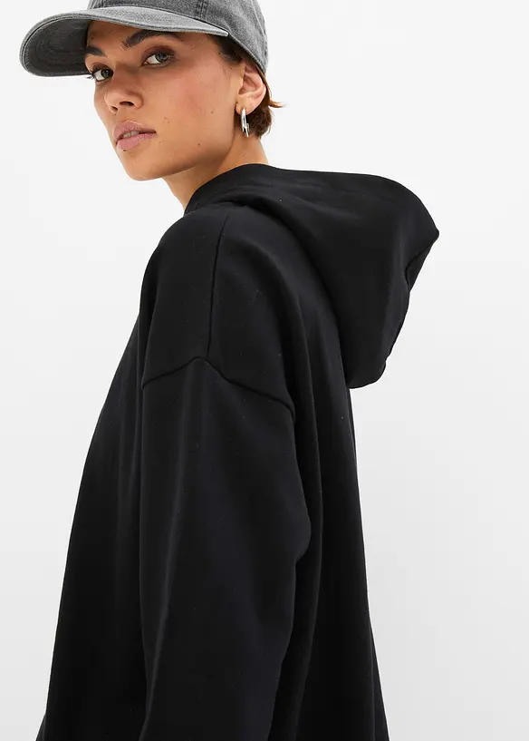 Sweat à capuche 100% coton, bonprix