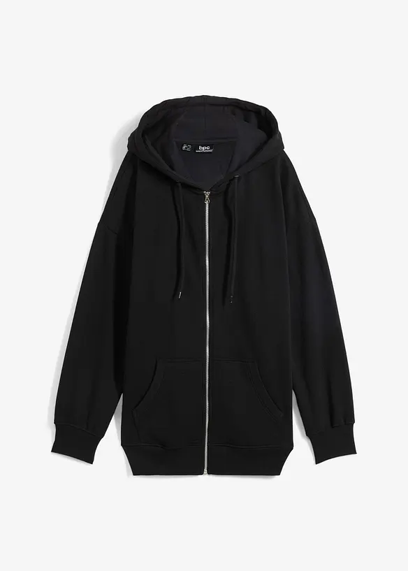 Sweat zippé à capuche, bonprix