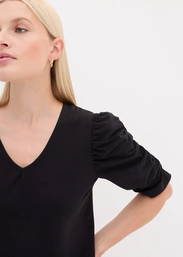 T-shirt à manches bouffantes, bonprix