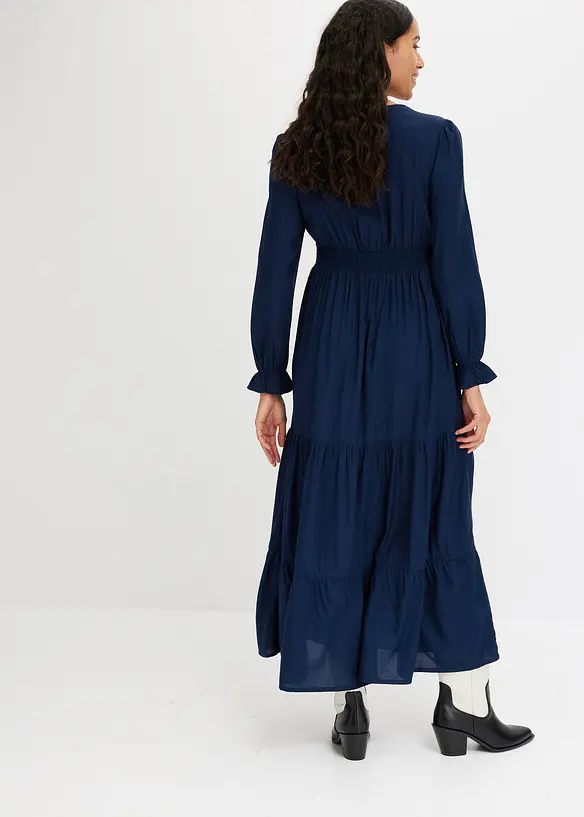 Robe longue 100% viscose, bonprix