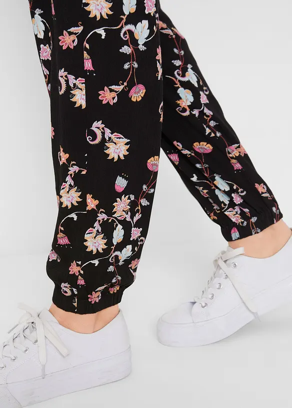Pantalon de grossesse en viscose légère, loose, bonprix