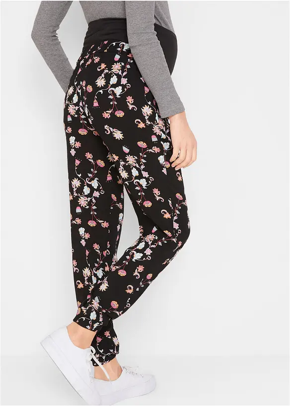 Pantalon de grossesse en viscose légère, loose, bonprix