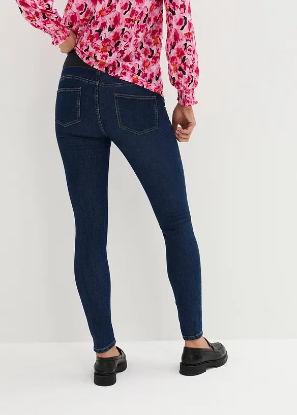 Lot de 2 jeggings de grossesse en coton majoritaire, Skinny, bonprix