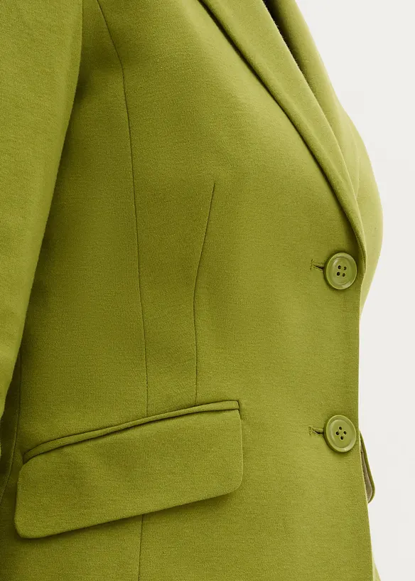 Blazer cintré en jersey de coton, bonprix