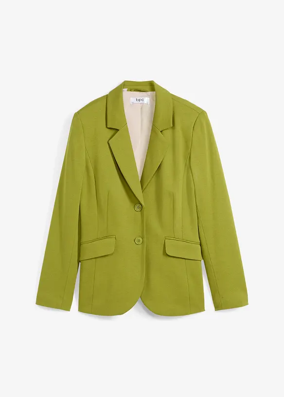 Blazer cintré en jersey de coton, bonprix