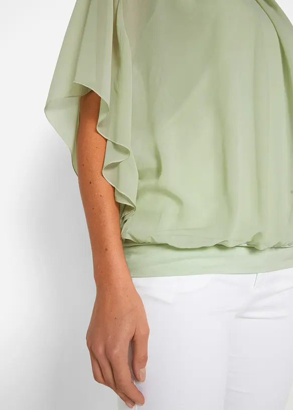Blouse en mousseline, bonprix
