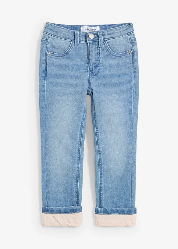 Jean slim thermique avec doublure jersey, bonprix