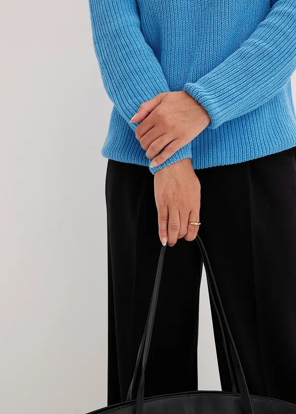 Pull côtelé 100% coton, bonprix