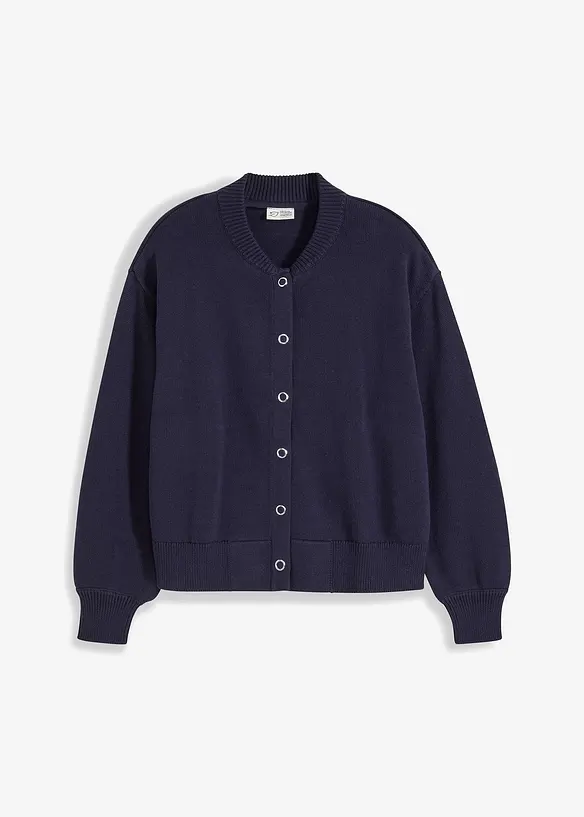 Blouson en maille 100% coton, bonprix