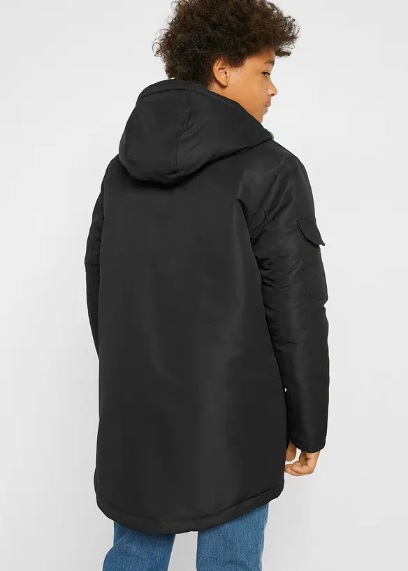 Parka hiver à capuche, bonprix