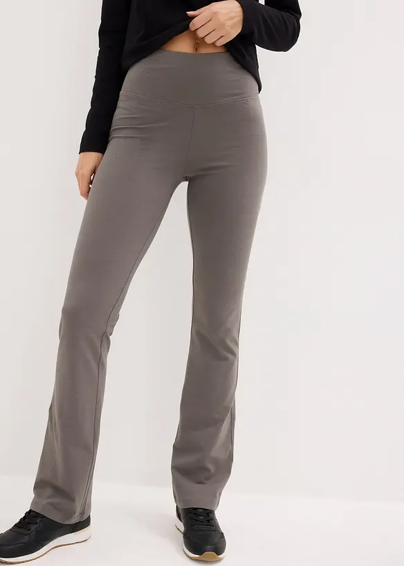 Legging Flared en coton, bonprix