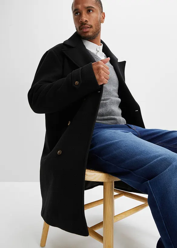 Manteau style blazer avec laine, bonprix