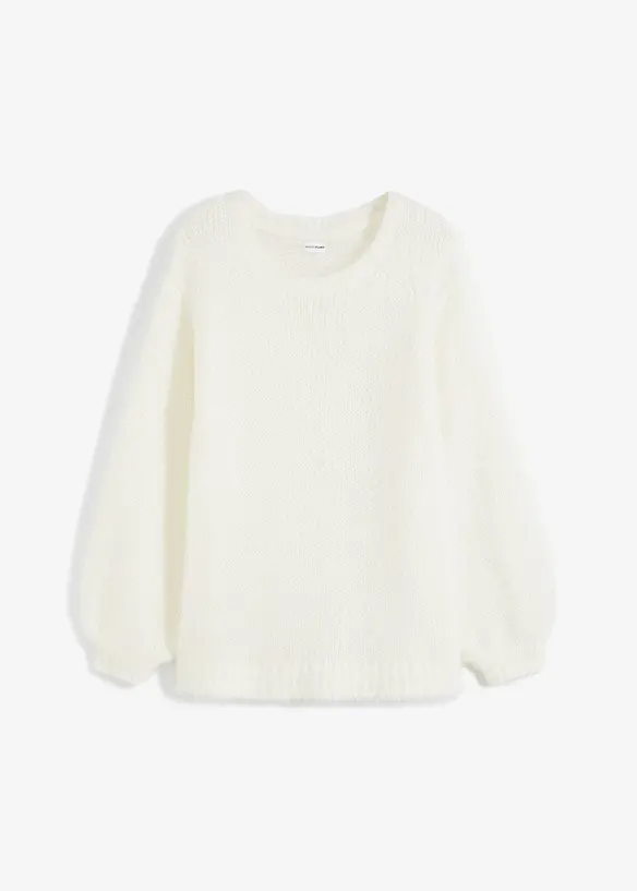 Pull oversize en fil moelleux, bonprix