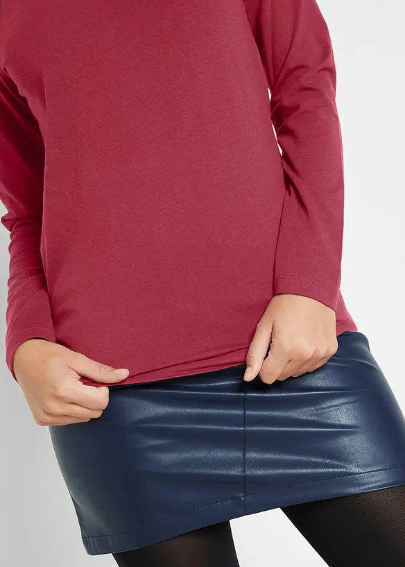 T-shirt manches longues près du corps, bonprix