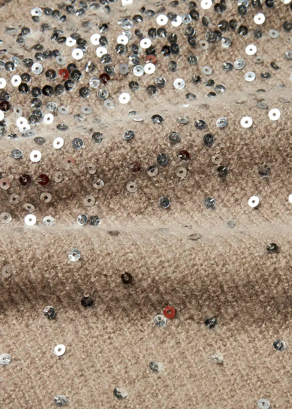 Pull à sequins, bonprix