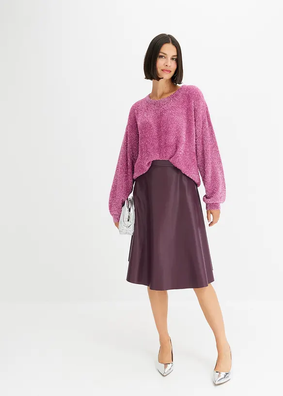 Pull avec effet brillant, bonprix