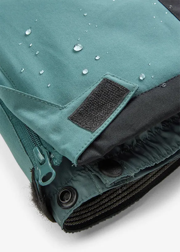Pantalon de ski thermo avec bretelles amovibles, étanche, Straight, bonprix
