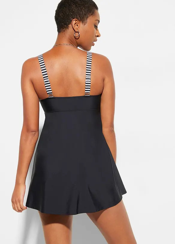 Tankini long avec shorty taille haute (ens. 2 pces), bonprix