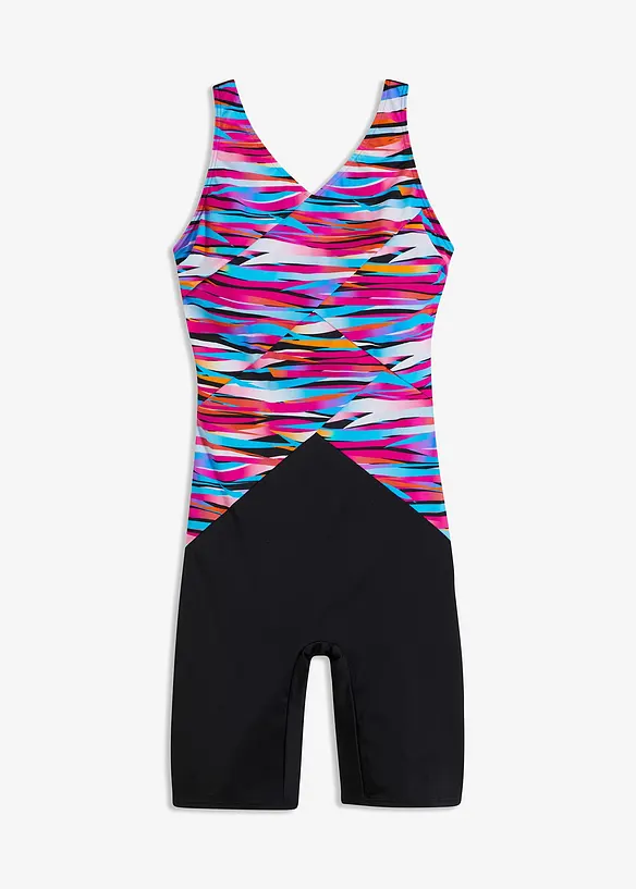 Maillot sculptant 1 pièce style shorty niveau 1, bonprix