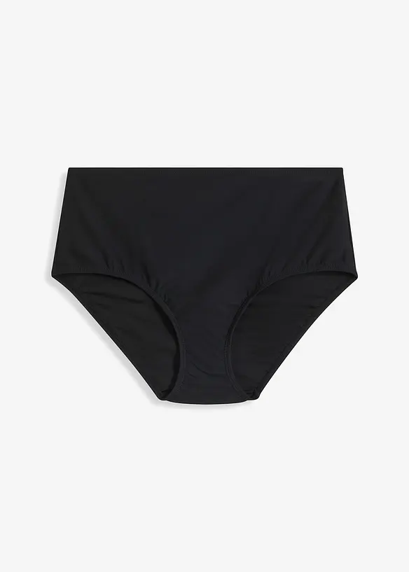 Bas de bikini taille haute sculptant, maintien léger, bonprix