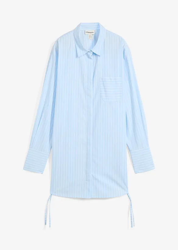 Chemisier oversize 100 % coton, bonprix