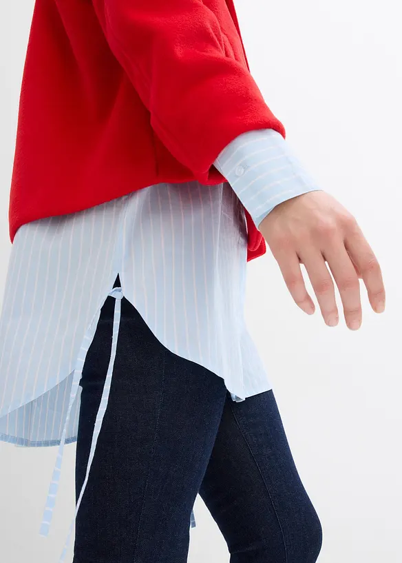 Chemisier oversize 100 % coton, bonprix