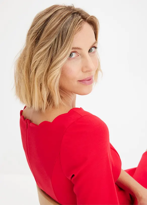 Robe fourreau en punto di roma, bonprix